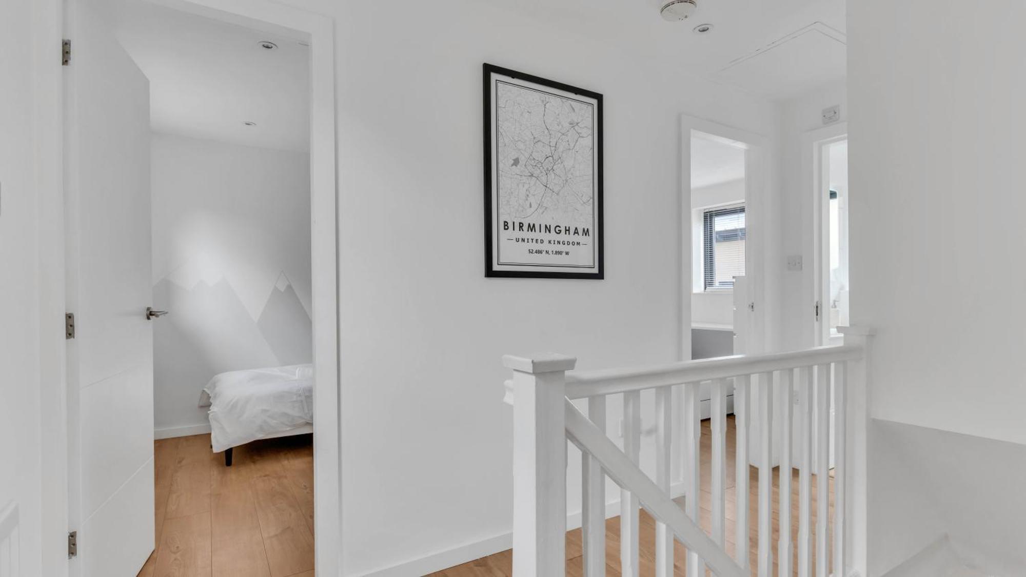 Hébergement de vacances Forest Green Elegance- King Size Bed- Free Parking- Games- Ideal For Groups And Families Birmingham